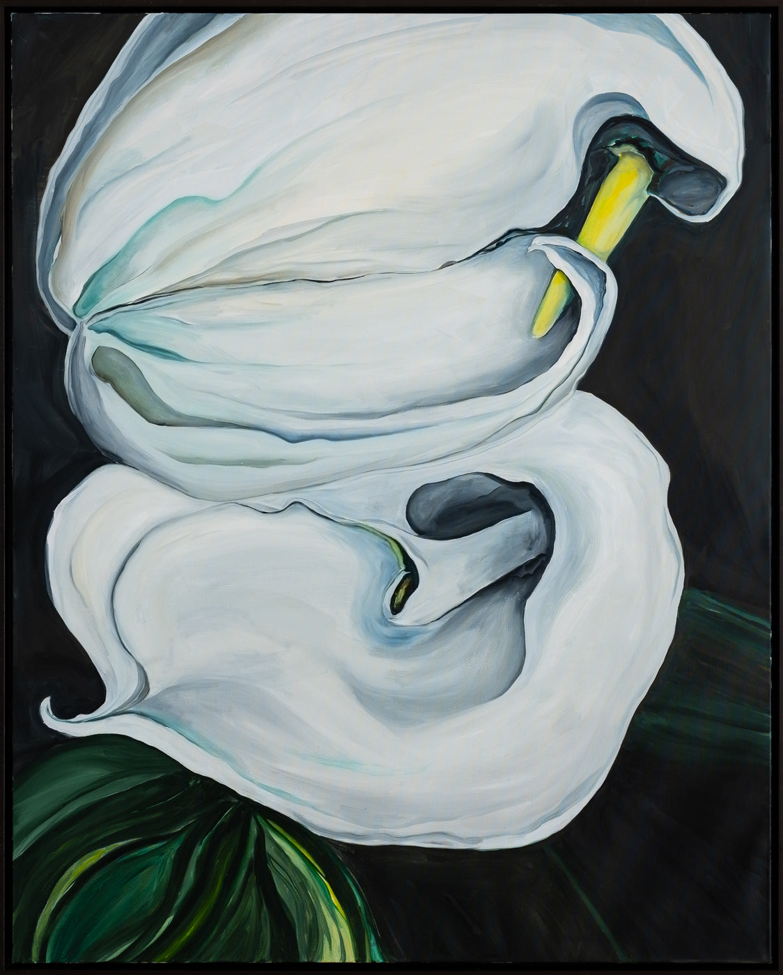 Better Apart, 60 x 48 in | 152 x 122 cm Oil on Canvas 2024